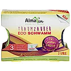 AlmaWin Ekolojik 2'li Bulaşık Süngeri  