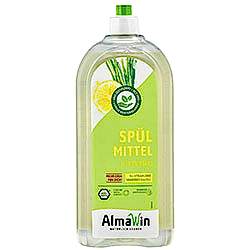 AlmaWin Organik Sıvı Elde Bulaşık Deterjanı  Limonlu  1L