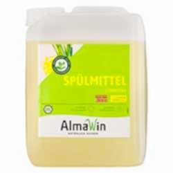 AlmaWin Organik Sıvı Elde Bulaşık Deterjanı  Limon Kokulu  5L