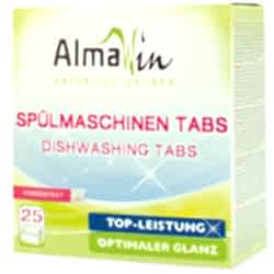 AlmaWin Organik Bulaşık Makinesi Tablet Deterjan 25 adet