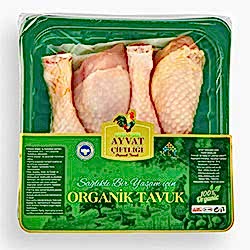 Ayvat Organik Donuk Tavuk Baget  KG 