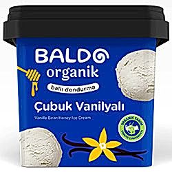 Baldo Organik Çubuk Vanilyalı Dondurma 400g