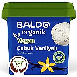 Baldo Organik Vegan Çubuk Vanilyalı Dondurma 400g