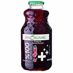 BenOrganic Organik Karışık Kırmızı Meyve Suyu 946ml