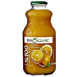 BenOrganic Organik Portakal Suyu 946ml