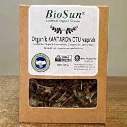 Biosun Organik Yaprak Kantaron Otu 50g