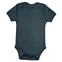 OrganicKid Organik Bebek Kısa Kollu Body  Mavi  18-24 ay 