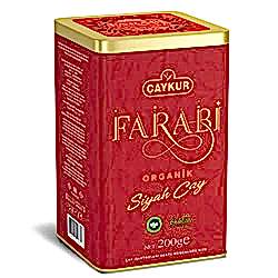 Çaykur Organik Farabi Çayı 200g  Teneke Kutu 