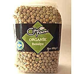 Cityfarm Organik Kuru Bezelye 500g