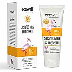 Ecowell Organik Bebek Güneş Kremi  SPF 50  110g