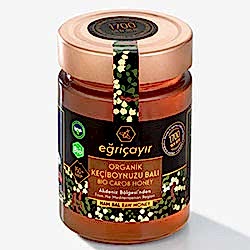 Eğriçayır Organik Keçiboynuzu  Harnup  Balı 450g