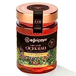 Eğriçayır Organik Çiçek Balı 450g