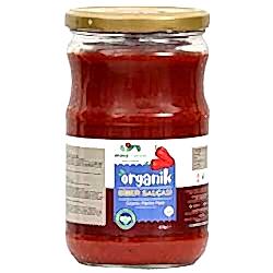 Ekoloji Market Organik Biber Salçası  Tatlı  Tuzsuz  610g