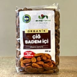 Ekoloji Market Organik Çiğ Badem 400g