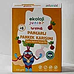 Ekoloji Junior Organik Glütensiz Pankek Karışımı  Pancarlı  100g