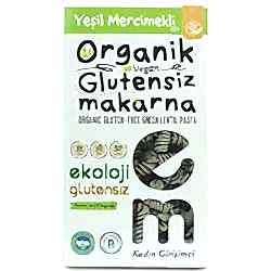 Ekoloji Market Organik Glutensiz Yeşil Mercimekli Makarna  Burgu  200g