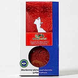 Ekoloji Market Organik Kırmızı Toz Biber  Tatlı  40g