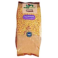 Ekoloji Market Organik Sarı Mercimek 750g