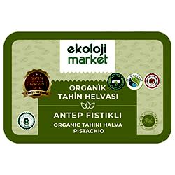 Ekoloji Market Organik Tahin Helvası  Antep Fıstıklı  200g