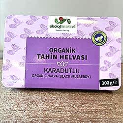 Ekoloji Market Organik Tahin Helvası  Karadutlu  200g