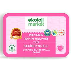 Ekoloji Market Organik Tahin Helvası  Keçiboynuzlu  200g
