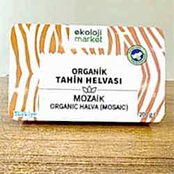 Ekoloji Market Organik Tahin Helvası  Mozaik  200g
