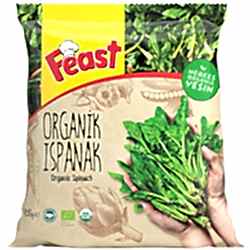Feast Organik Dondurulmuş Ispanak 450g