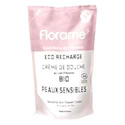 Florame Organik Krem Duş Jeli  Hassas Cilt  Yedek Ambalaj  700ml