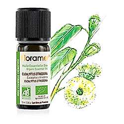 Florame Organik Limon Okaliptus  Eucalyptus Citriodora  Esansiyel Yağı 10ml