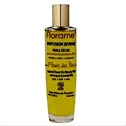 Florame Organik İpeksi ve Kuru İlahi Güzellik Yağı  Ada Çiçekli  100 ml