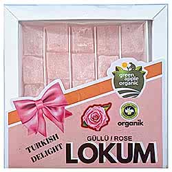 Greenapple Organik Lokum  Güllü  300g
