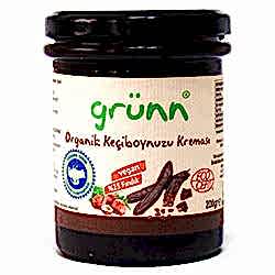 Grünn Organik Fındıklı Keçiboynuzu Kreması 200g