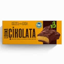GÜZEL GIDA Organik Kavrulmuş Fındıklı Lokma Çikolata 35g