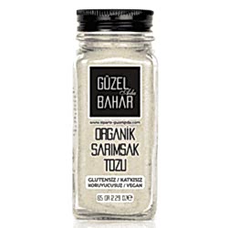 GÜZEL GIDA Organik Sarımsak Tozu 65g