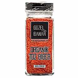 GÜZEL GIDA Organik Tatlı Toz Biber 50g