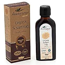 Harmanyeri Organik Susam Yağı  Soğuk Pres  100ml