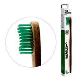 Humble Brush Ekolojik Bambu Diş Fırçası  Yumuşak  Yeşil 