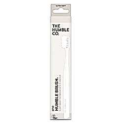 Humble Brush Ekolojik Bitki Bazlı Diş Fırçası  7 000 Kıl  Beyaz  Ultra Yumuşak 
