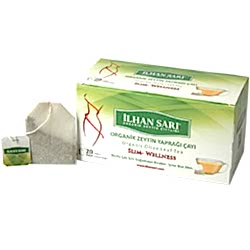 İLHAN SARI Organik Zeytin Yaprağı Çayı  Bardak Poşet  20 Adet