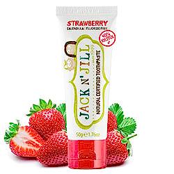 Jack N' Jill Doğal Diş Macunu  Çilek  50ml