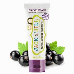 Jack N' Jill Doğal Diş Macunu  Siyah Frenk Üzümü  50ml