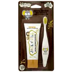 Jack N' Jill Doğal Muzlu Diş Macunu & Diş Fırçası  Fil 