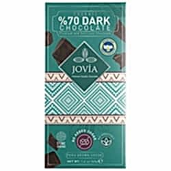 Jovia Organik Bitter Çikolata  Şekersiz %70 Kakao  40g