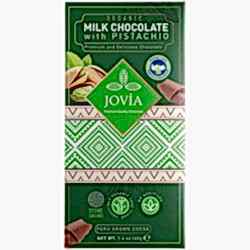 Jovia Organik Sütlü Çikolata  Antepfıstıklı  40g