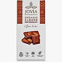 Jovia Organik Sütlü Çikolata  Bademli  85g
