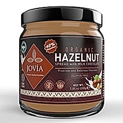 Jovia Organik Sütlü Çikolatalı Fındık Kreması 200g