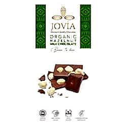 Jovia Organik Sütlü Çikolata  Fındıklı  85g