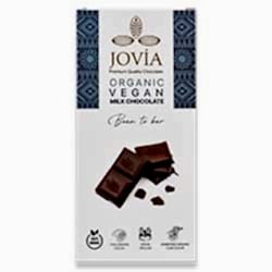 Jovia Organik Vegan Çikolata  Hindistan Cevizi Sütlü %60 Kakao  85g