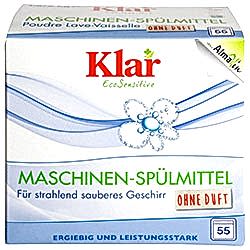 Klar Organik Bulaşık Makinesi Toz Deterjan  Kokusuz  1 375kg