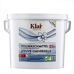 Klar Organik Sabun Cevizi özlü Toz Çamaşır Deterjanı  Kokusuz  4 4kg